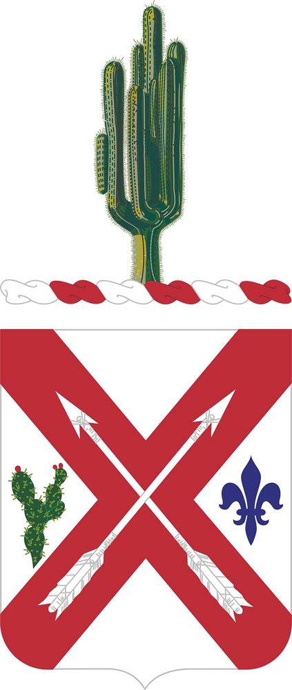 158th Infantry Regiment coat of arms