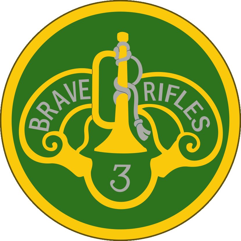 3rd Armored Regiment Shoulder Sleeve Insignia