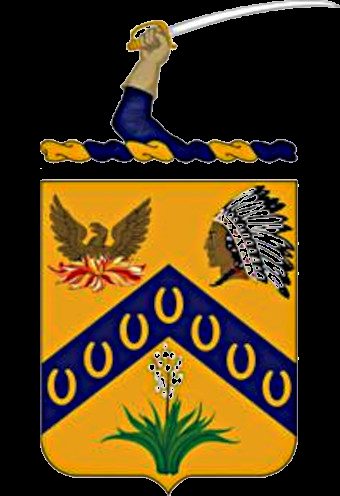 Coat of Arms of 7th Cavalry Regiment of US Army